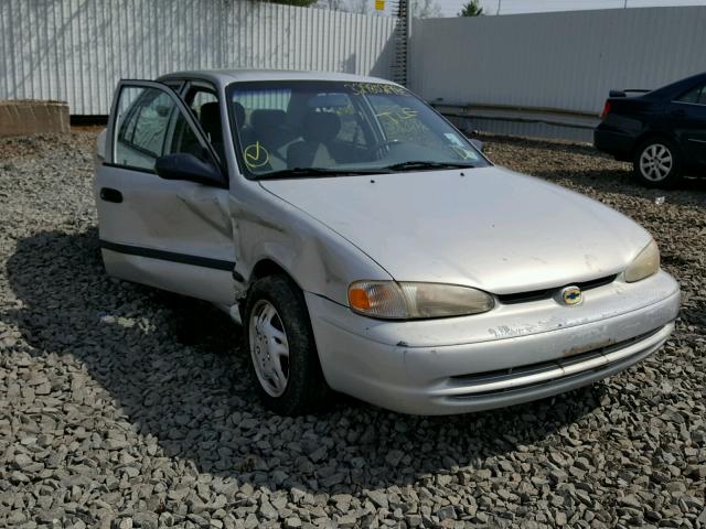 1Y1SK5280XZ448470 - 1999 CHEVROLET GEO PRIZM 银色 照片 1