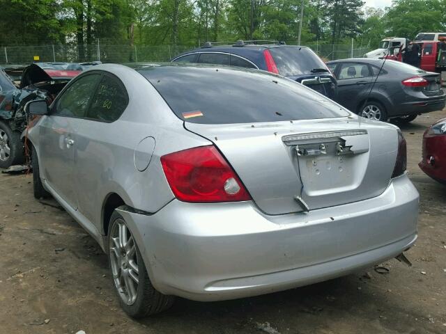 JTKDE177570157442 - 2007 SCION TC SILVER photo 3