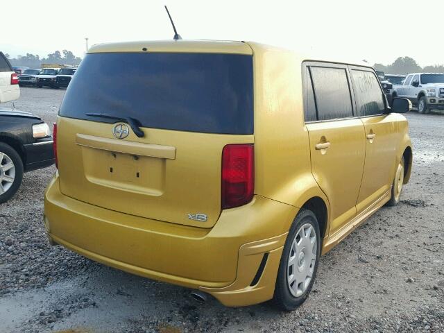 JTLKE50E181058051 - 2008 TOYOTA SCION XB Qızıl foto 4