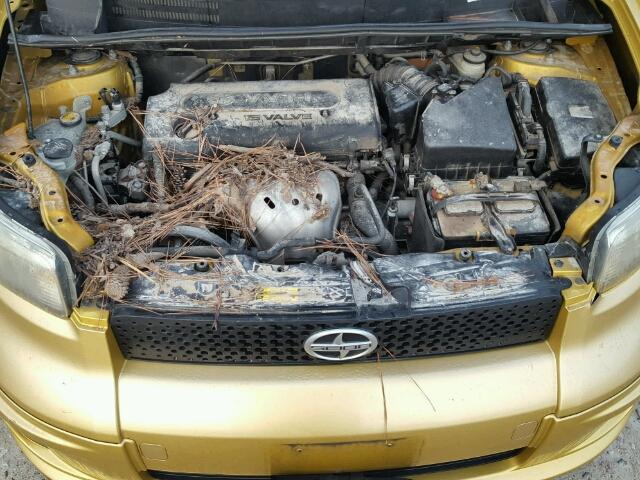 JTLKE50E181058051 - 2008 TOYOTA SCION XB Qızıl foto 7