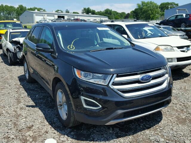 2FMPK4J84GBB67275 - 2016 FORD EDGE SEL BLACK photo 1