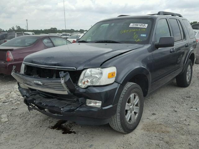 1FMEU6DE1AUA11713 - 2010 FORD EXPLORER X GRAY photo 2