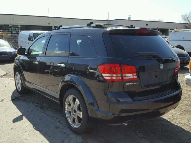 3D4GG67V39T142828 - 2009 DODGE JOURNEY R/ BLACK photo 3