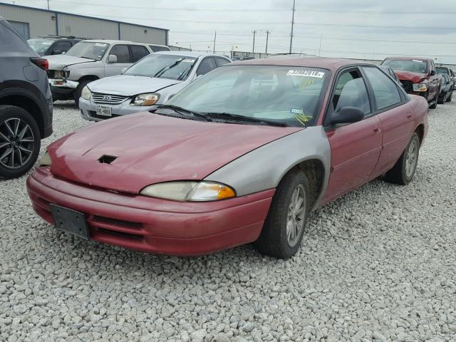 1B3HD46T8SF549253 - 1995 DODGE INTREPID RED photo 2