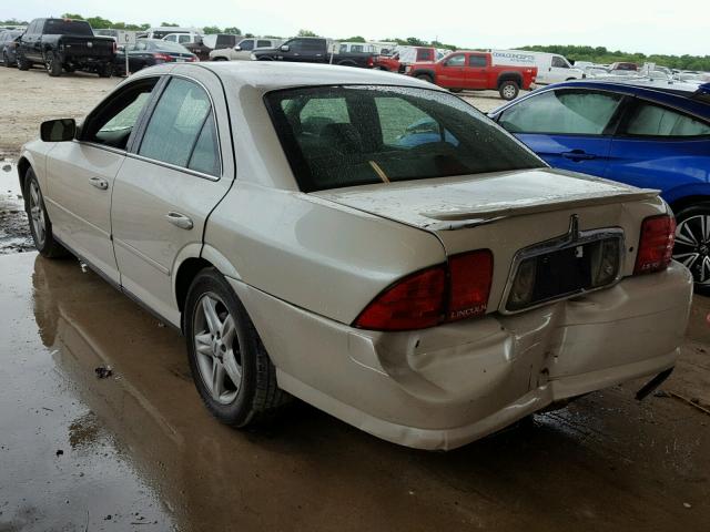 1LNHM87A11Y611416 - 2001 LINCOLN LS 米色 照片 3
