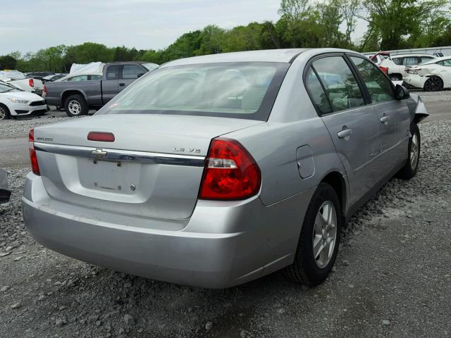 1G1ZT52865F242139 - 2005 CHEVROLET MALIBU LS 银色 照片 4