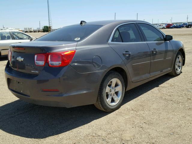 1G11B5SA6DF180002 - 2013 CHEVROLET MALIBU LS ნაცრისფერი ფოტო 4