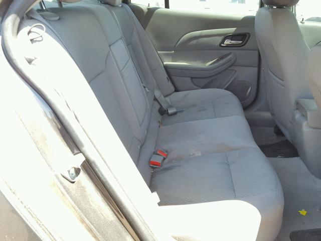 1G11B5SA6DF180002 - 2013 CHEVROLET MALIBU LS ნაცრისფერი ფოტო 6