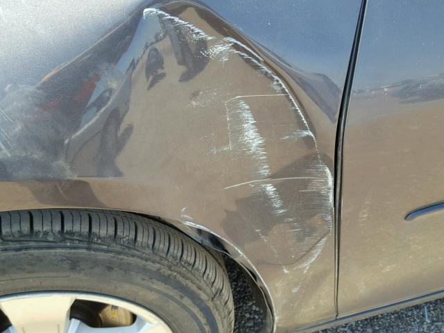 1G11B5SA6DF180002 - 2013 CHEVROLET MALIBU LS ნაცრისფერი ფოტო 9