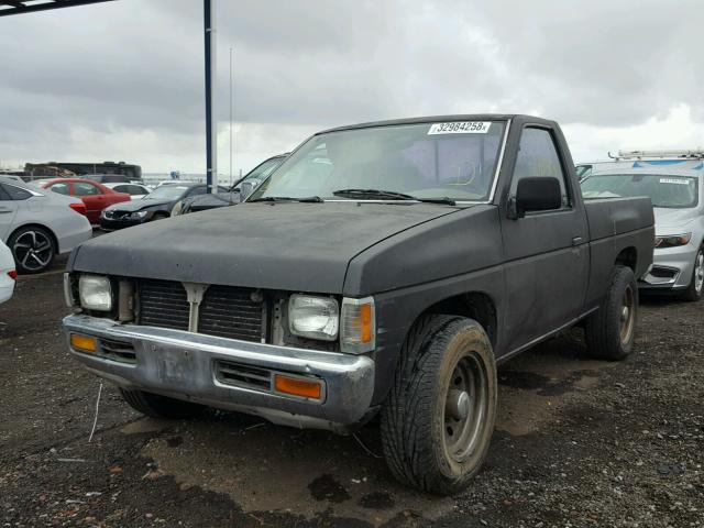 1N6SD11S0VC339377 - 1997 NISSAN TRUCK BASE BLACK photo 2