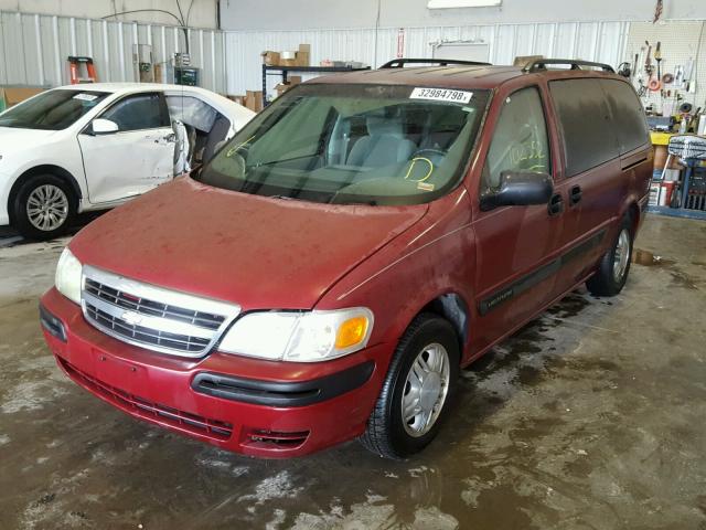 1GNDV23E85D149351 - 2005 CHEVROLET VENTURE LS MAROON photo 2