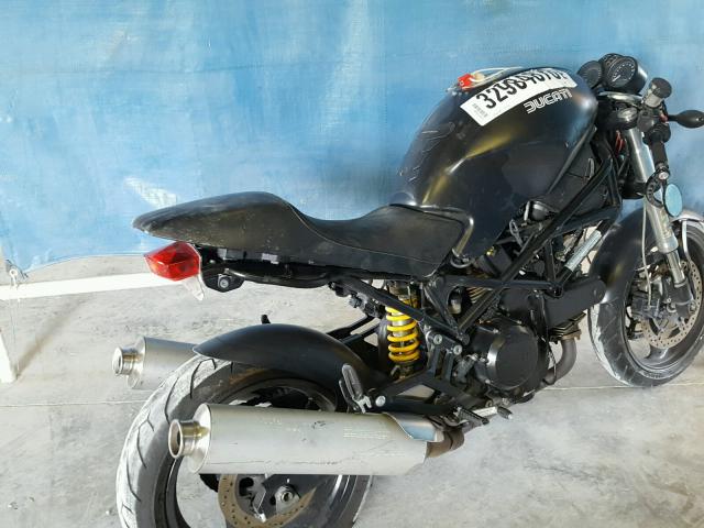 ZDM1RADM77B089159 - 2007 DUCATI MONSTER 69 BLACK photo 6