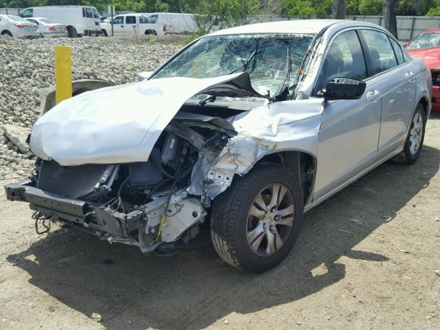 JHMCP264X8C008341 - 2008 HONDA ACCORD LXP SILVER photo 2