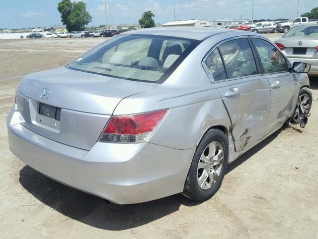 JHMCP264X8C008341 - 2008 HONDA ACCORD LXP SILVER photo 4