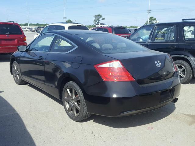 1HGCS12308A025248 - 2008 HONDA ACCORD LX- BLACK photo 3