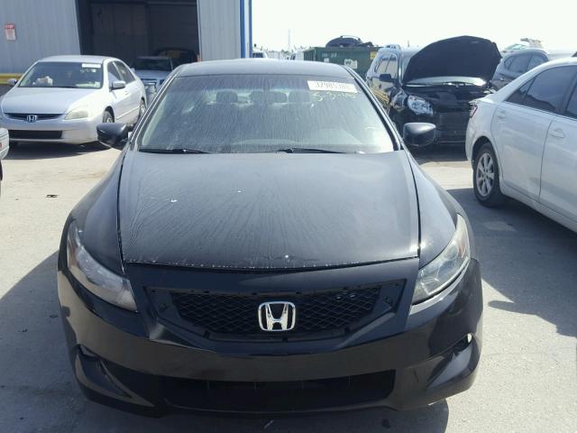 1HGCS12308A025248 - 2008 HONDA ACCORD LX- BLACK photo 9