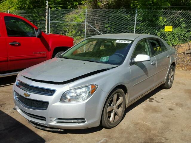 1G1ZC5EU8BF352257 - 2011 CHEVROLET MALIBU 1LT 银色 照片 2