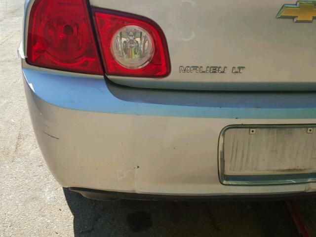 1G1ZC5EU8BF352257 - 2011 CHEVROLET MALIBU 1LT 银色 照片 9