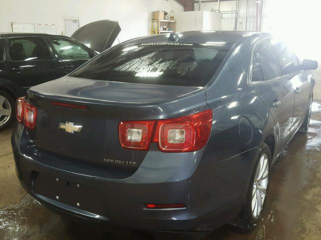 1G11H5SA4DF292456 - 2013 CHEVROLET MALIBU LTZ 蓝色 照片 4