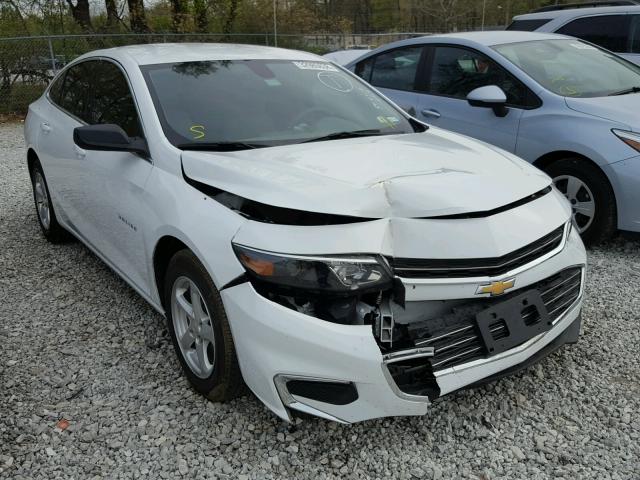 1G1ZB5STXGF304037 - 2016 CHEVROLET MALIBU LS 白色 照片 1