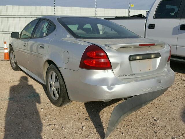 2G2WP522351305591 - 2005 PONTIAC GRAND PRIX SILVER photo 3