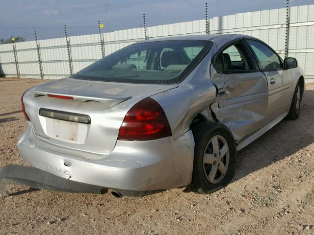 2G2WP522351305591 - 2005 PONTIAC GRAND PRIX SILVER photo 4