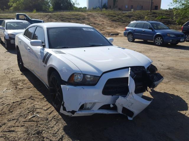 2C3CDXAT6CH241651 - 2012 DODGE CHARGER PO WHITE photo 1