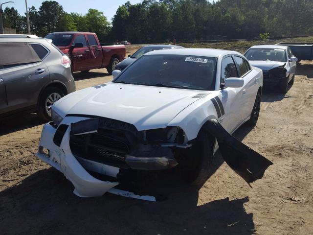 2C3CDXAT6CH241651 - 2012 DODGE CHARGER PO WHITE photo 2