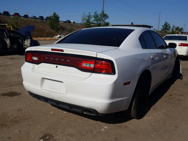 2C3CDXAT6CH241651 - 2012 DODGE CHARGER PO WHITE photo 4