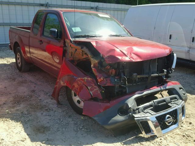 1N6BD0CT5HN766675 - 2017 NISSAN FRONTIER S RED photo 1