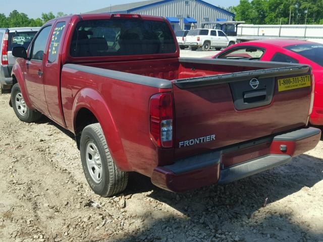 1N6BD0CT5HN766675 - 2017 NISSAN FRONTIER S RED photo 3