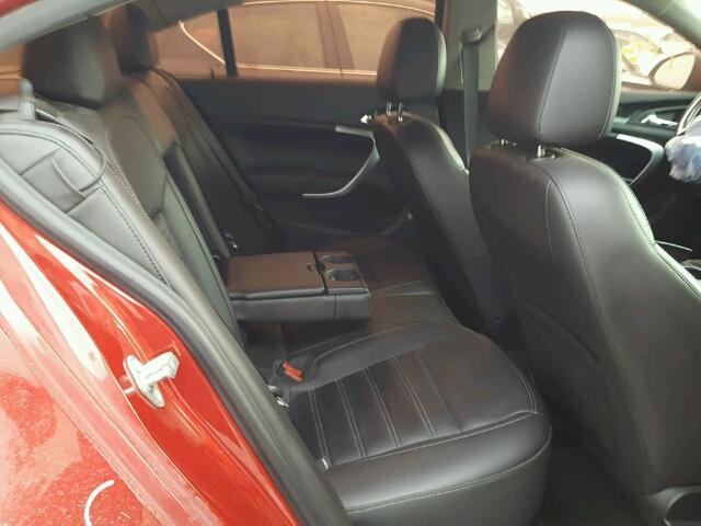 2G4GV5GV0C9214376 - 2012 BUICK REGAL GS RED photo 6