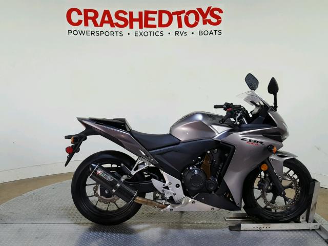 MLHPC4460F5200087 - 2015 HONDA CBR500 R SILVER photo 1