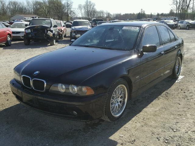 WBADT63452CH91590 - 2002 BMW 530 I AUTO BLACK photo 2