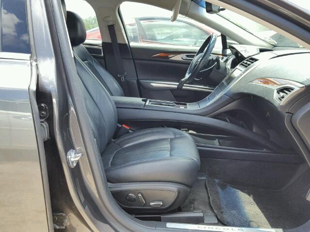 3LN6L2GK7FR622619 - 2015 LINCOLN MKZ Գրաֆիտ լուսանկար 5