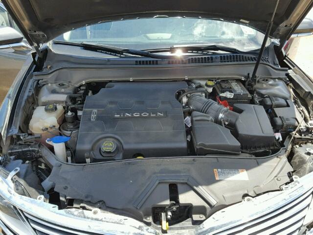 3LN6L2GK7FR622619 - 2015 LINCOLN MKZ Գրաֆիտ լուսանկար 7