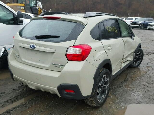 JF2GPABC8G8290749 - 2016 SUBARU CROSSTREK BEIGE photo 4