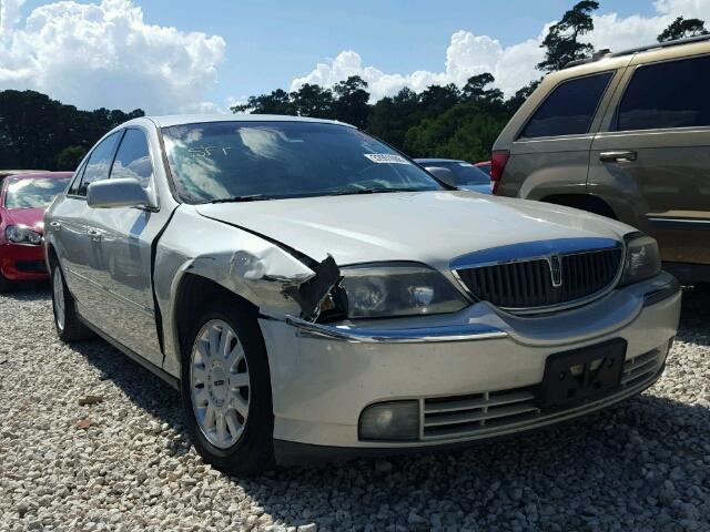 1LNHM86S35Y628377 - 2005 LINCOLN LS WHITE photo 1