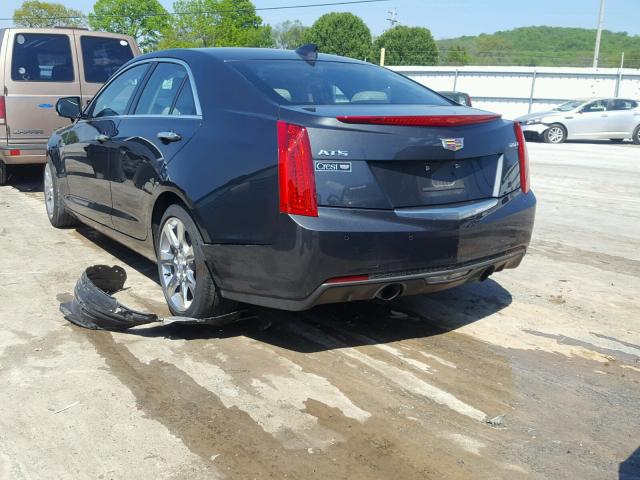 1G6AB5SX2G0106582 - 2016 CADILLAC ATS LUXURY BLACK photo 3