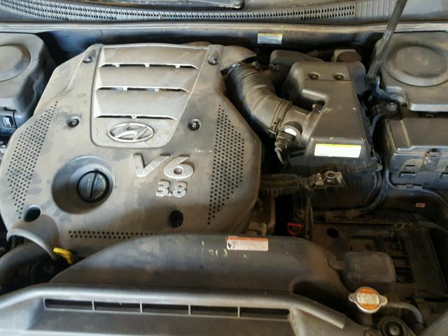 KMHFC46F17A206206 - 2007 HYUNDAI AZERA SE BLUE photo 7