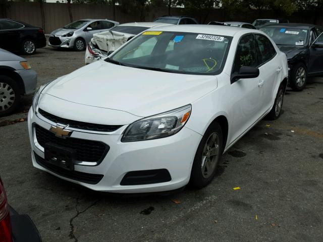 1G11A5SA2GU160834 - 2016 CHEVROLET MALIBU LIM WHITE photo 2