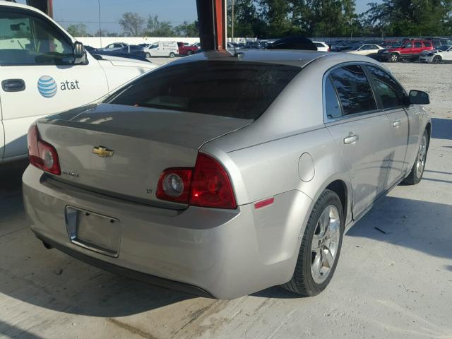 1G1ZH57B18F211259 - 2008 CHEVROLET MALIBU 1LT 银色 照片 4