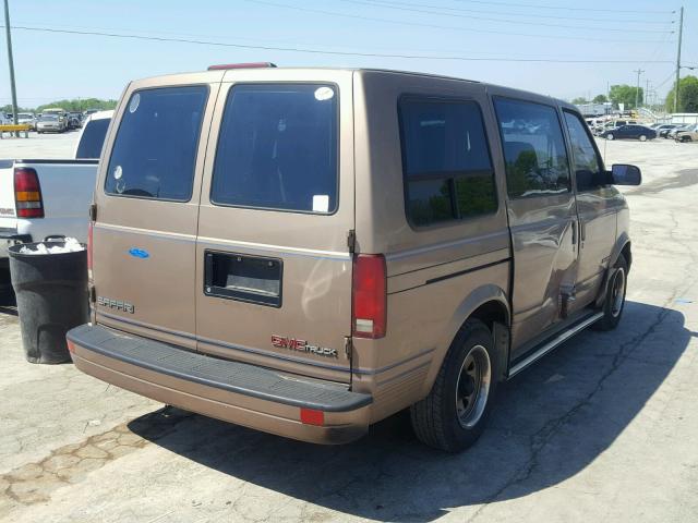 1GDDM19W6SB564435 - 1995 GMC SAFARI XT TAN photo 4