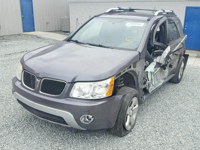 2CKDL63F076118345 - 2007 PONTIAC TORRENT CHARCOAL photo 2