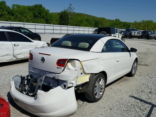 WVWFA71F79V017431 - 2009 VOLKSWAGEN EOS LUX Белый фото 4