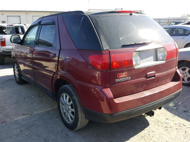 3G5DA03L36S611623 - 2006 BUICK RENDEZVOUS RED photo 3