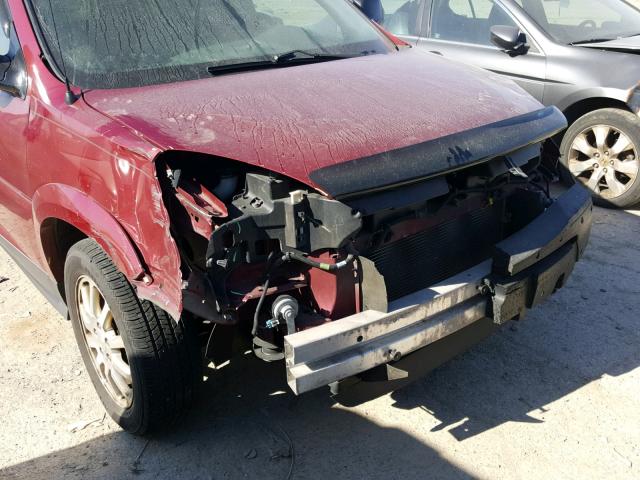 3G5DA03L36S611623 - 2006 BUICK RENDEZVOUS RED photo 9