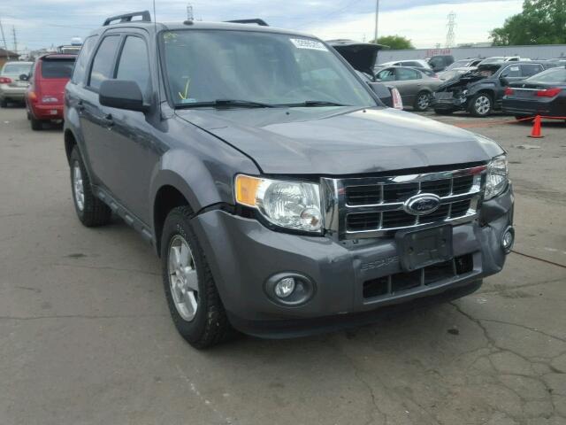 1FMCU0DG1CKA88716 - 2012 FORD ESCAPE XLT GRAY photo 1