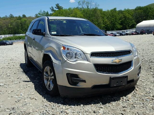 2GNALAEK3E6146989 - 2014 CHEVROLET EQUINOX LS SILVER photo 1