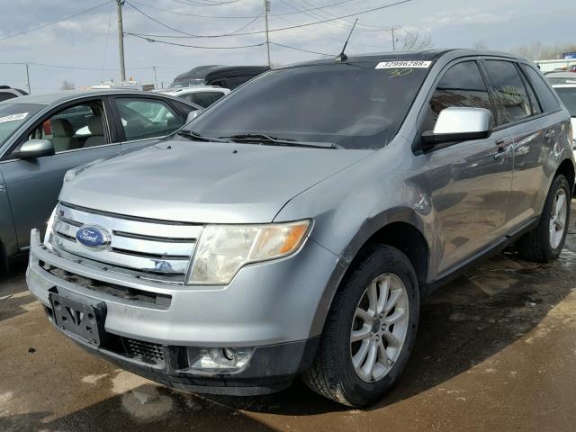 2FMDK39C27BA77225 - 2007 FORD EDGE SEL P GRAY photo 2